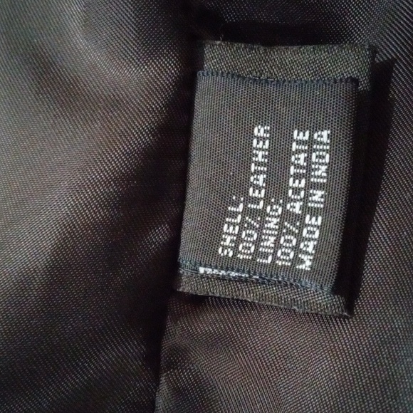Neiman Marcus brown leather jacket - Picture 9 of 9